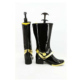 Date A Live Tohka Yatogami Black Boots Cosplay Shoes Halloween Carnival Props